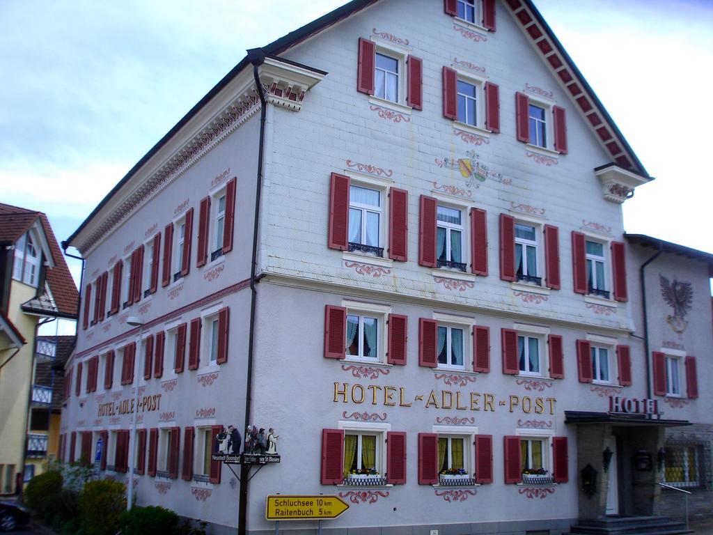 Adler Post Hotel Lenzkirch Exterior photo